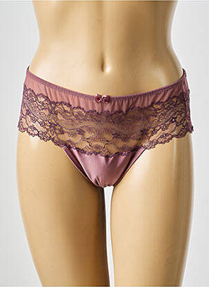 Culotte tissage satiné violet MARIE JO femme