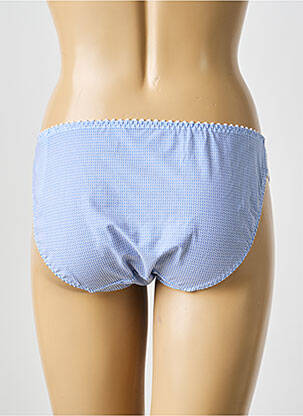Culotte tissage satiné bleu MARIE JO femme