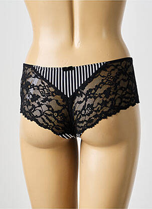 Shorty effet matière satinée noir MARIE JO femme