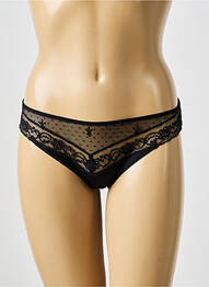 Culotte tissage satiné noir MARIE JO femme