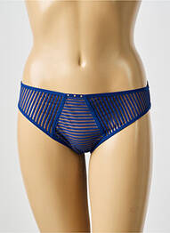 Culotte tissage satiné bleu MARIE JO femme