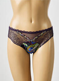 Culotte tissage satiné violet LISE CHARMEL femme