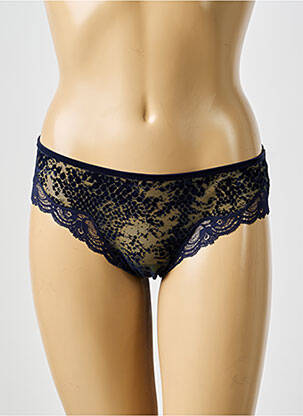 Culotte tissage satiné bleu ANDRES SARDA femme