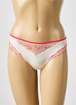 Culotte tissage satiné rose MARIE JO femme
