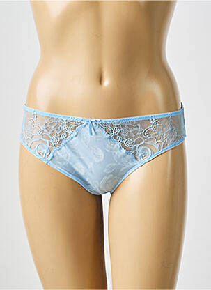 Culotte tissage satiné bleu MARIE JO femme