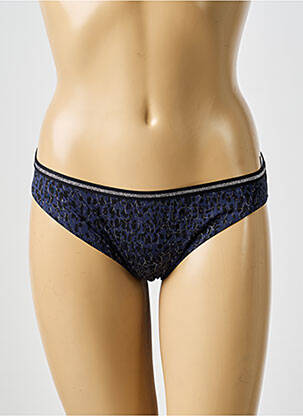 Culotte tissage satiné bleu MARIE JO femme