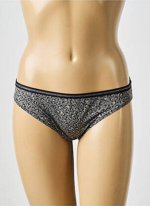 Culotte tissage satiné gris MARIE JO femme