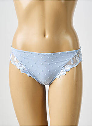 Culotte tissage satiné bleu MARIE JO femme