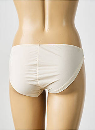 Culotte tissage satiné beige MARIE JO femme