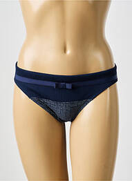 Culotte tissage satiné bleu MARIE JO femme