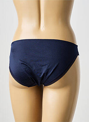 Culotte tissage satiné bleu MARIE JO femme
