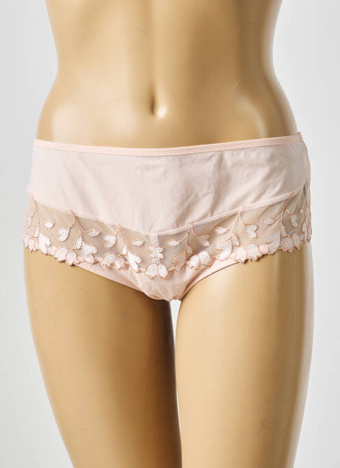 Shorty tissage satiné rose MARIE JO femme