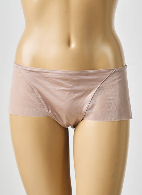 Shorty effet matière satinée rose MARIE JO femme