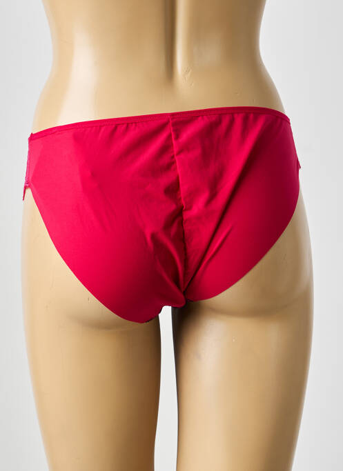 Culotte tissage satiné rouge MARIE JO femme