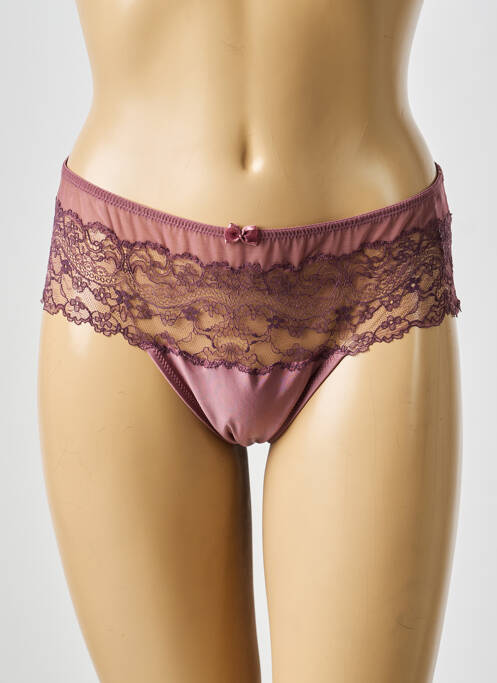 Culotte tissage satiné violet MARIE JO femme