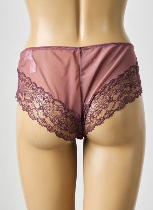 Culotte tissage satiné violet MARIE JO femme