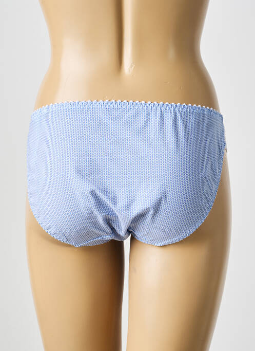 Culotte tissage satiné bleu MARIE JO femme