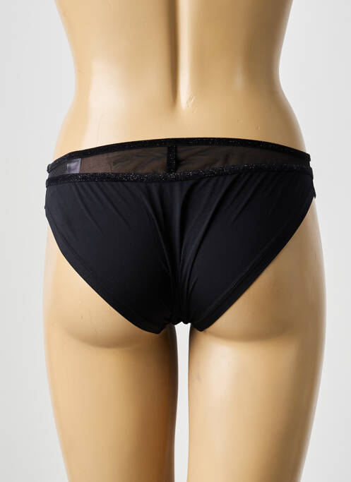 Culotte effet matière satinée noir MARIE JO femme