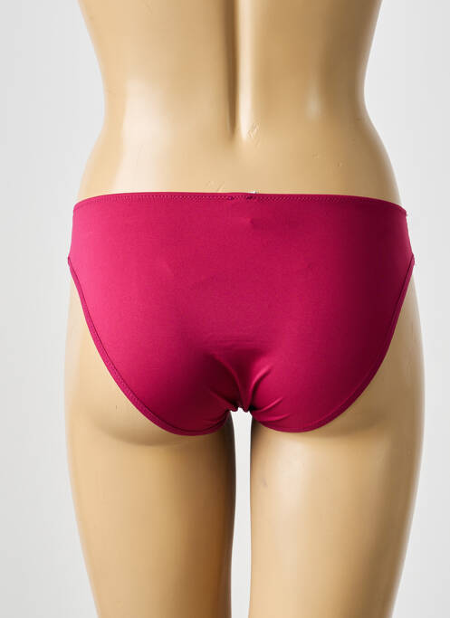 Culotte broderie dentelle de calais rouge LISE CHARMEL femme