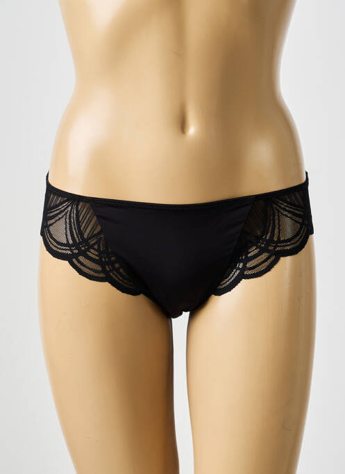 Culotte effet matière satinée noir MARIE JO femme