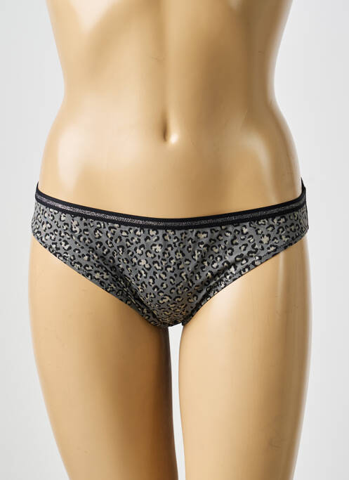 Culotte tissage satiné gris MARIE JO femme