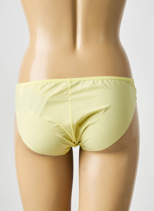 Culotte tissage satiné jaune MARIE JO femme