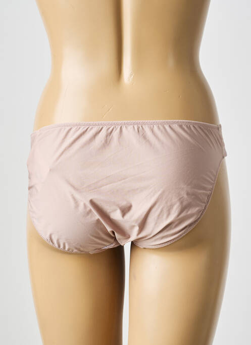 Culotte tissage satiné rose MARIE JO femme