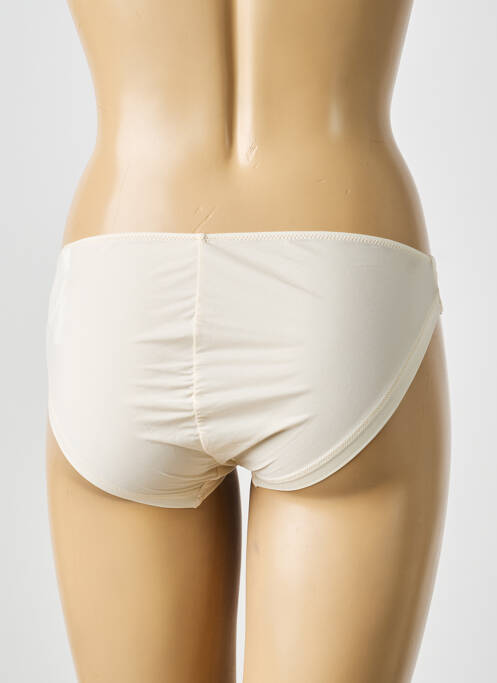 Culotte tissage satiné beige MARIE JO femme
