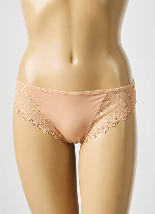 Culotte tissage satiné chair MARIE JO femme