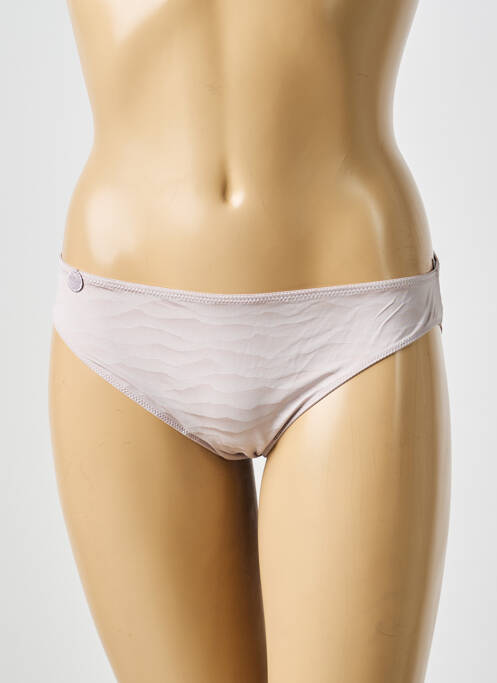 Culotte effet matière satinée rose MARIE JO femme