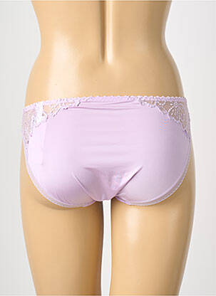 Culotte broderie violet MARIE JO femme