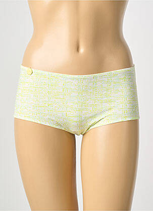 Shorty jaune MARIE JO femme