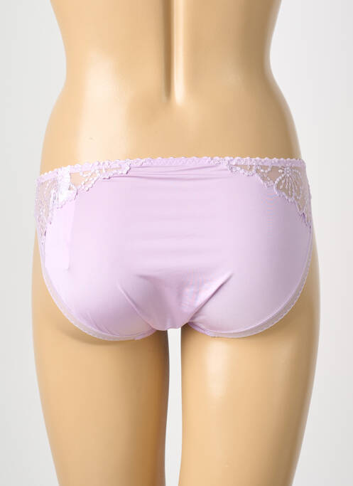 Culotte broderie violet MARIE JO femme