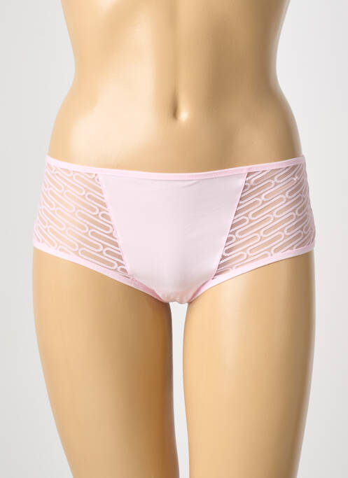 Shorty broderie rose MARIE JO femme