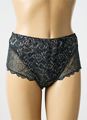 Culotte haute bi-matiére vert MARIE JO femme