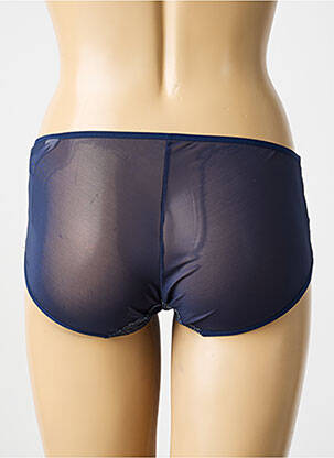 Shorty effet matière satinée bleu MARIE JO femme