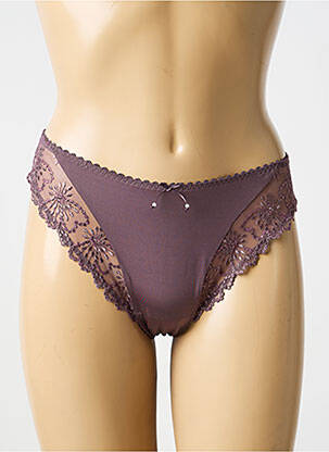 Culotte stretch marron MARIE JO femme