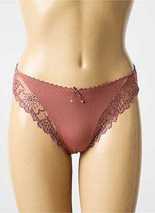 Culotte stretch marron MARIE JO femme