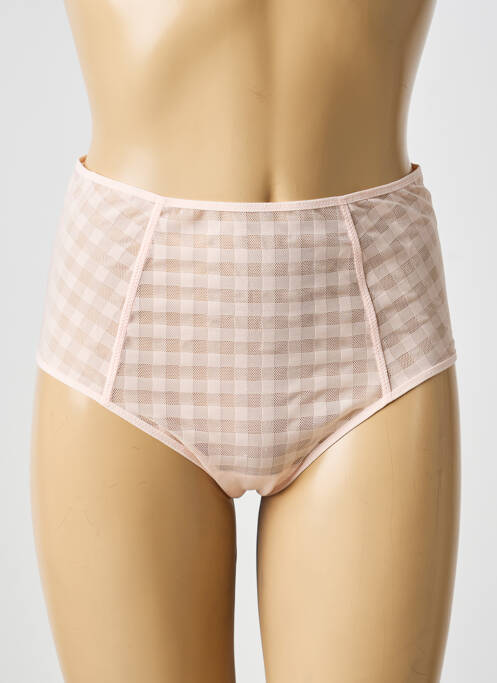 Culotte haute légère et transparente rose MARIE JO femme