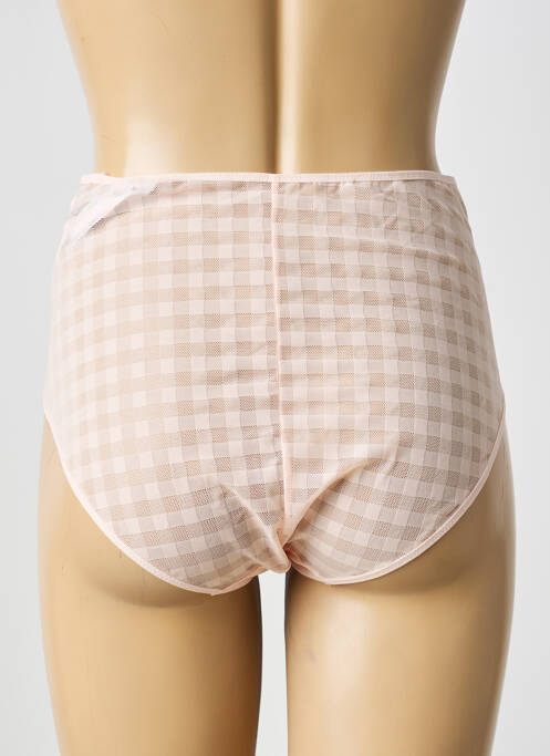 Culotte haute légère et transparente rose MARIE JO femme