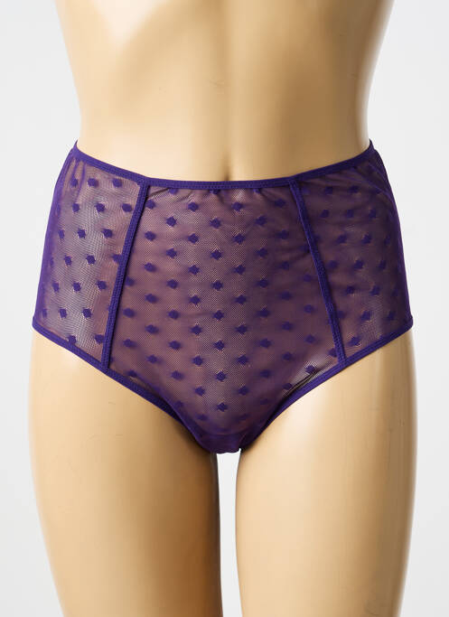 Culotte haute violet MARIE JO femme