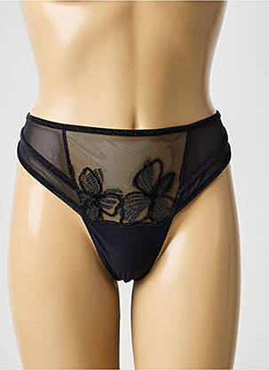 String stretch noir MARIE JO femme