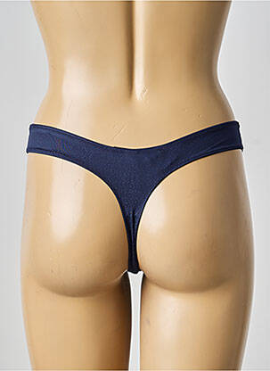 String tissage popeline bleu MARIE JO femme
