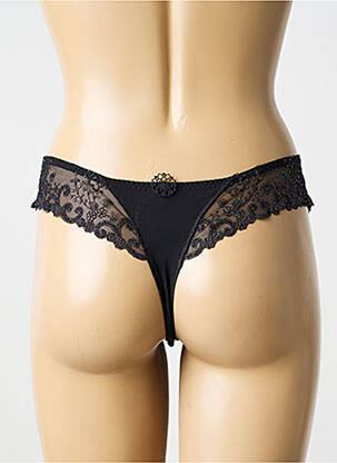 Tanga tanga noir SIMONE PERELE femme