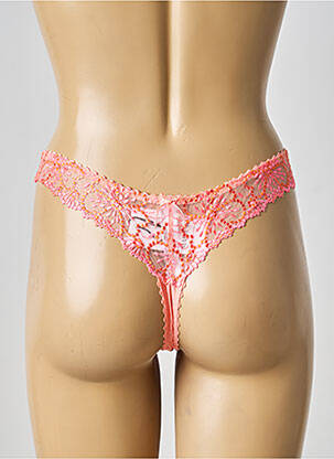 String broderie rose MARIE JO femme