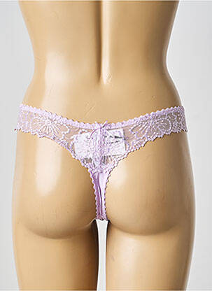 String légère et transparente violet MARIE JO femme