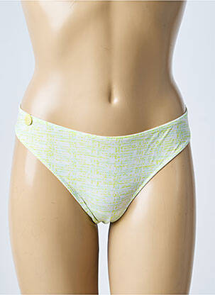 String tissage popeline vert MARIE JO femme