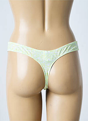 String tissage popeline vert MARIE JO femme