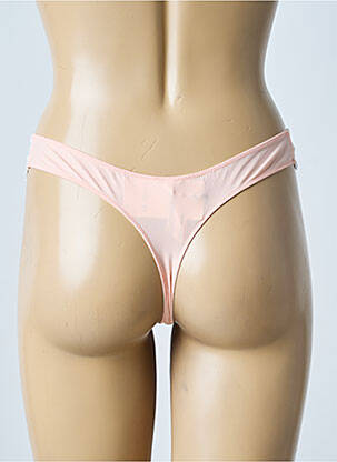 String imprimé vichy rose MARIE JO femme