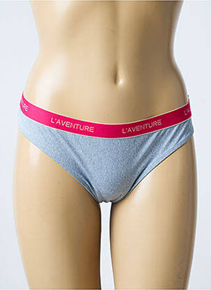 String tissage popeline gris MARIE JO femme